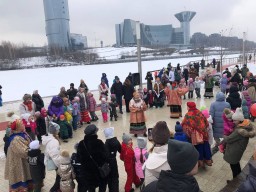 Масленица в Павшинской пойме